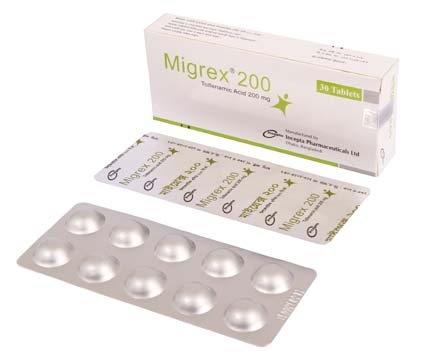 Migrex(200 mg) | Incepta Pharmaceuticals Ltd. | Remedive - Online ...
